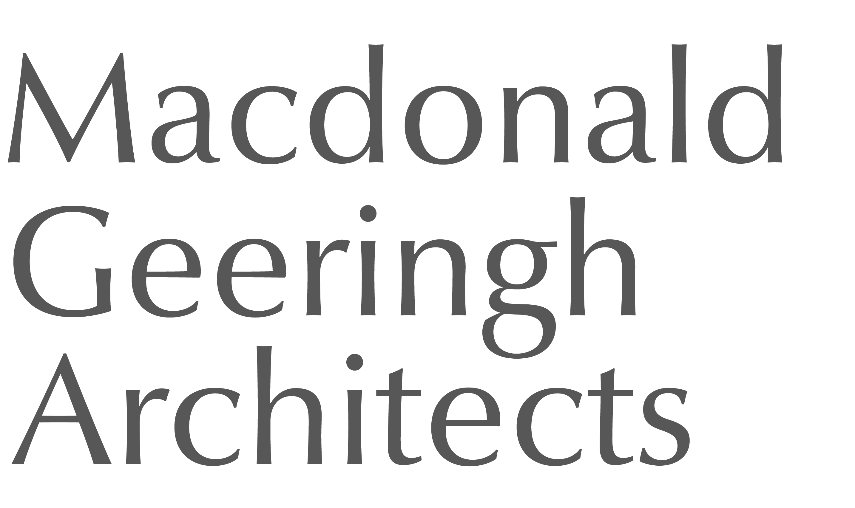 Macdonald Geeringh Architects South West England